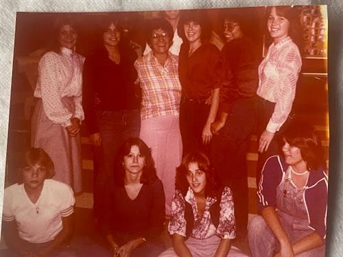 Marie Bowen in High School